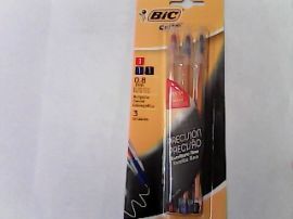 P.ST.F.B.R.RCIA.BOLIGRAFO BIC TRAZO FINO X3 COLORES BLISTER (144507/835240)