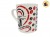 "P.R" JARRO MUG  CERAMICA COFFEE BESOS 10CM FLUSS (BLC255/965717)