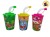 VASO INFANTIL PERSONAJE CON SORBETE 9.5CM (XG-815/497429) POKA