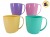 JARRO MUG PLASTICO MAFER 9.5 X 9.5 CM LUGANO (670896)