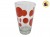 VASO DE VIDRIO TANGO LUNARES NARANJA 400CC DURAX (411230)