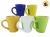 "P.R" JARRO MUG CONICO CERAMICA COLORES LISOS  VARGAS (412/308590)