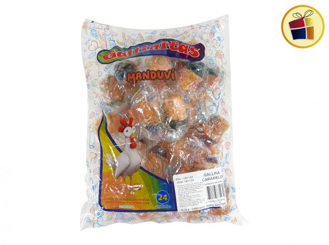 GALLINITA CARAMELO X24 UNID (000072/875432) MANDUVI