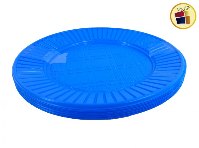 (P.G.R.C1.C2.F.B.RCIA)PLATO 17 CELESTE X10 CHICO (39443) PLASTICO SAN ANDRES 