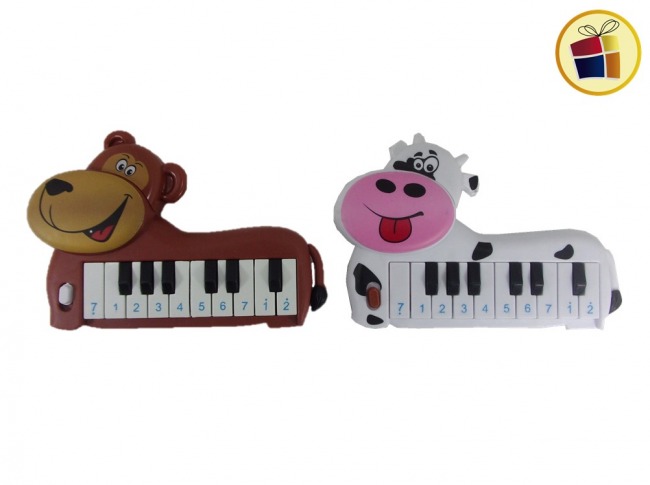 ORGANO MUSICAL A PILAS F/VACA Y OSO EN BOLSA 13X19CM SEBIGUS (51024/889-1A/600876)