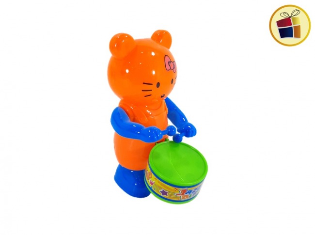 GATITA A CUERDA TAMBOR 15CM BOLSA FLUSS (Q8016/101155)