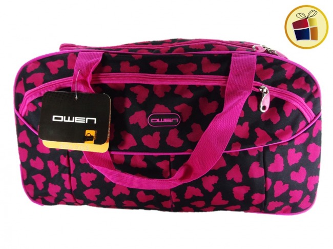 BOLSO DE VIAJE CHICO ESTAMPADO OWEN 18" (20188/5005-2P18)