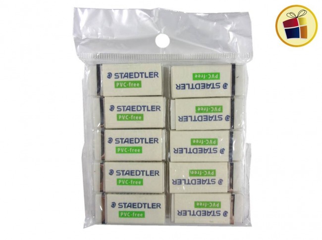 ### BORRADOR BLANCO STAEDTLER X10 UN. (525654) CH
