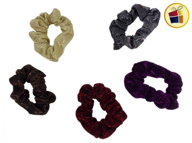 SCUNCI COLOR CON BRILLO HOLOGRAMADA (CV) (568024)