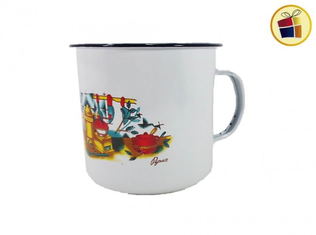 JARRO ENLOZADO 12X13CM (917958/2705D)