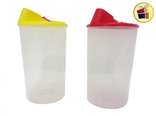 VERTEDOR PLASTICO TRASLUCIDO TAPA COLOR MULPLAST (432212/1100)