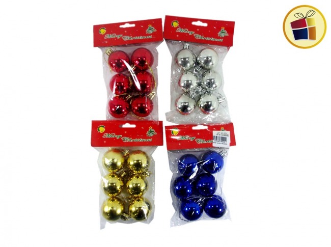 "P.C1.C2"GLOBO N°4 METALIZADO LISO X6 FLUSS (BX-0022/BX-0021/BX-0023/BX-0024/700220)