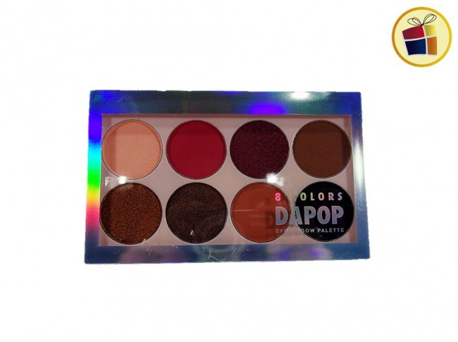 (DES 70)PALETA DE SOMBRAS 8 COLORES DAPOP (151117/HB98004)