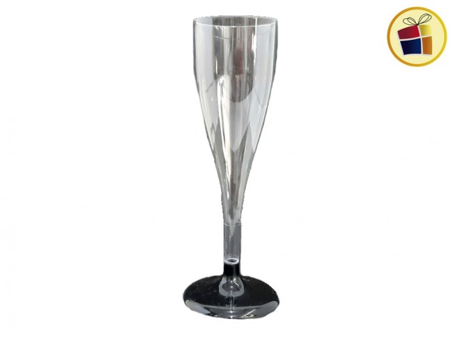 COPA CHAMPAÑA BASE NEGRO X1 (4040/155930) KOVAL PLAST