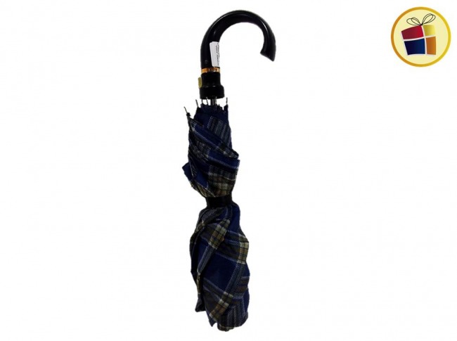 PARAGUA AUTOMATICO CORTO ESCOCES/LISO COLOR 43CM (561707/597-15-3)