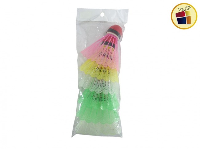 SET DE PELOTAS DE BADMINTON X6 (886-15-3/551530)