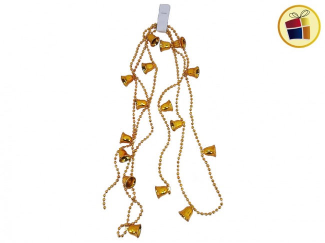 CADENA NAVIDEÑA CAMPANAS MINI FLUSS (264-18-3/000039)