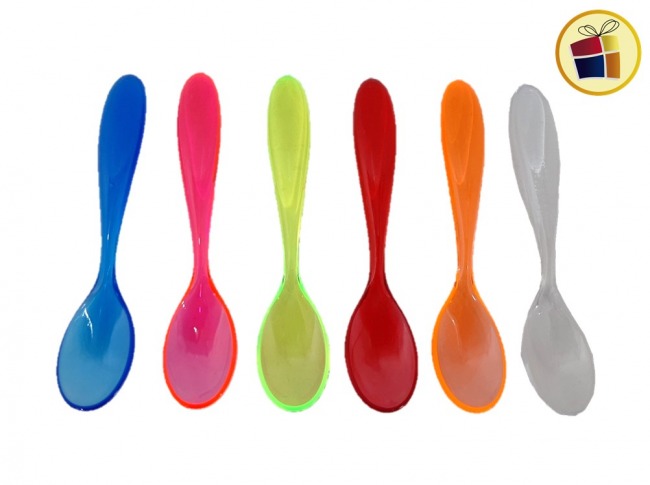 CUCHARA ACRILICA PARA CAFE 13.5CM CLIKER (6040/101811) 