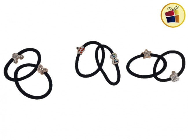 GOGO X2 NEGRA CON APLIQUE CHICO SURTIDO CH (011663)