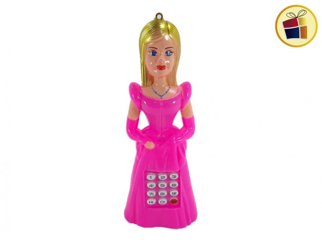 TELEFONO PRINCESA 16.5CM EN BOLSA FLUSS (JI-11/3698/561456)