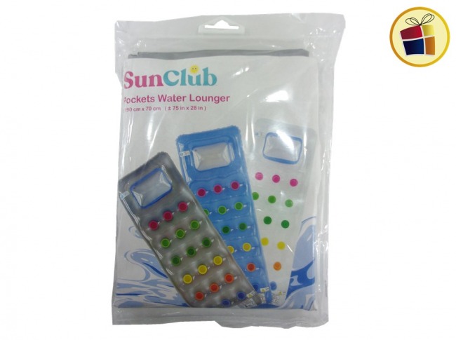 COLCHONETA INFLABLE 190 X 70 CM EN BOLSA POKA (27131/602594)