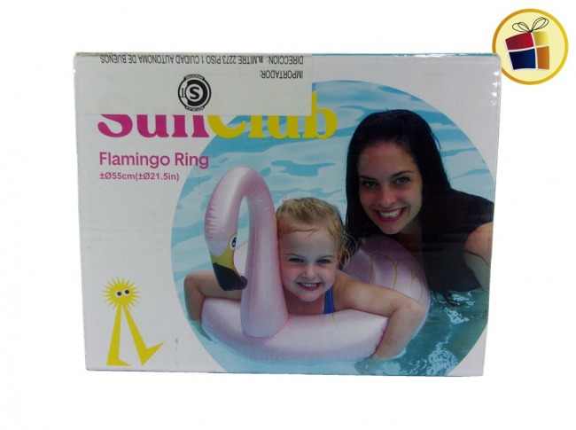 ARO SALVAVIDAS FORMA FLAMENCO 55CM BERKMA (37405/638487)