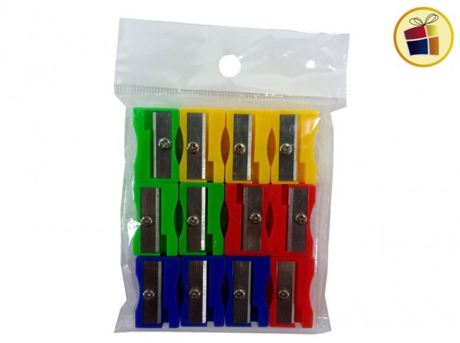 ### SACAPUNTA PLASTICO SIMPLE X12 UN. (276151)
