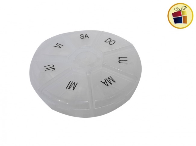 PASTILLERO 7 DIAS PLASTICO (DD3088/30886/17503/550175/036526/NJL43)