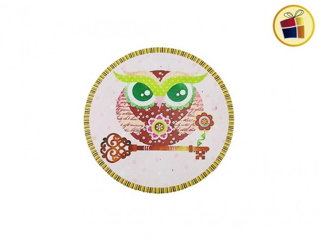 POSA PAVA CERAMICA BUHO 11CM (DD9154/001860)