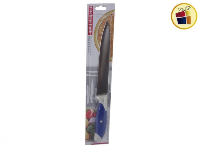 CUCHILLO PARA COCINA MANGO GOMA 8" 32CM (038910/PP0411)