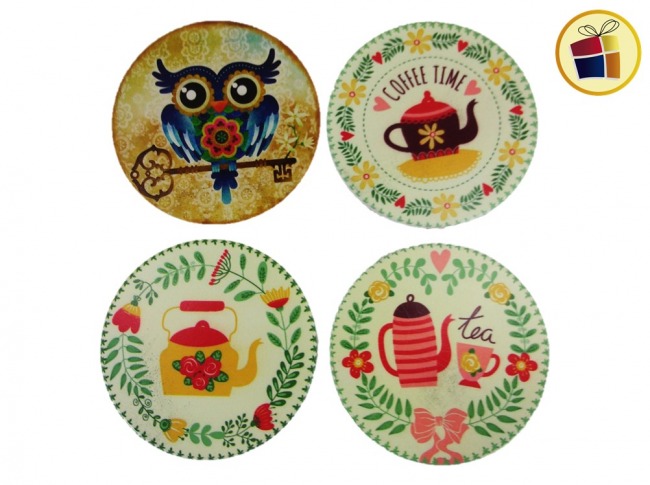 POSA VASO REDONDO DE CERAMICA 11CM (053104/DL1433)