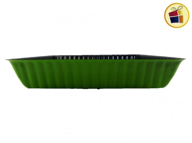 MOLDE RECTANGULAR CHICO X1 ANTIADHERENTE 20X20X4 CM (DL1270/54651)