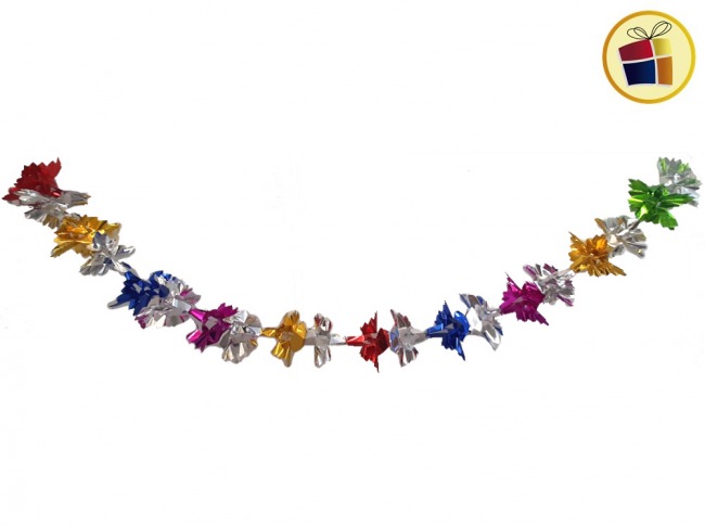 GUIRNALDA HOLOGRAMADA FORMA FLOR X1 (013-17-12/17126) CH