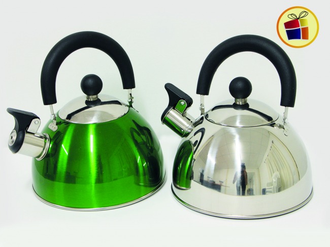 "OFERTA FINAL" PAVA SILBADORA DE ACERO 2.0LTS 22CM (162172)