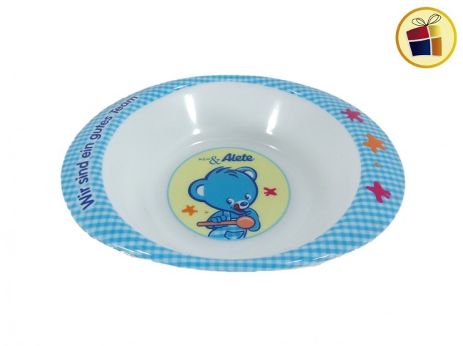 BOWL INFANTIL MELAMINA OVAL 13X16.5CM (348244)