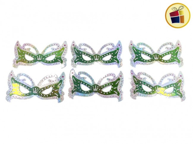 ANTIFAZ HOLOGRAMADO X6  MARIPOSA (284538)  CH