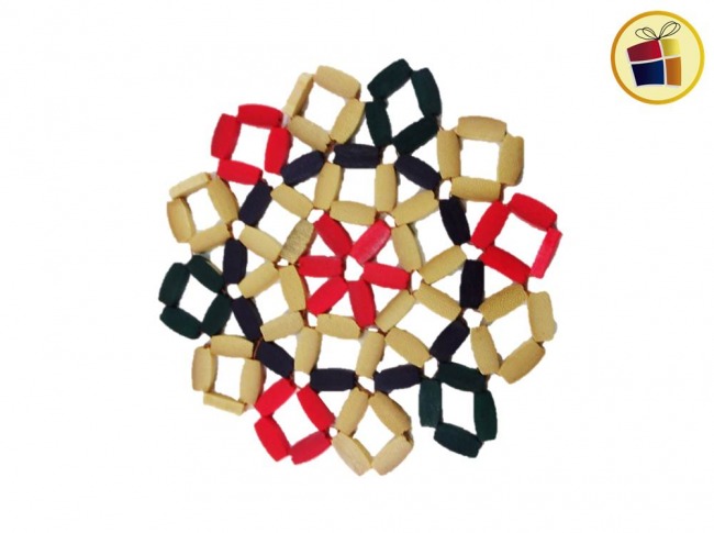 POSA PAVA BAMBOO FORMAS DE COLORES (751585)