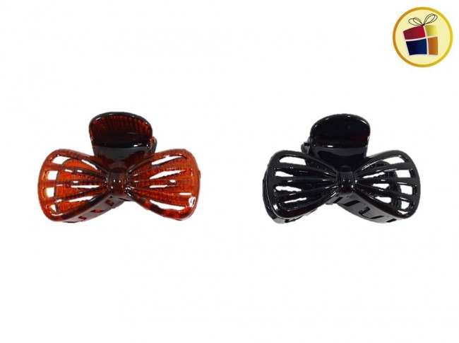 BROCHE MOÑO CAREY/NEGRO (017103) CH