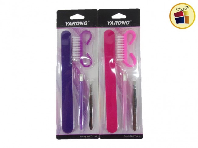 SET DE MANICURA X4 PIEZAS BLISTER (24535/NS293255)