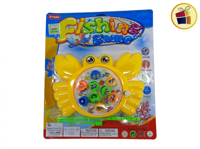 N22 JUEGO PESCAMAGIC CANGREJO 10CM BLISTER SEBIGUS (52204/076003)