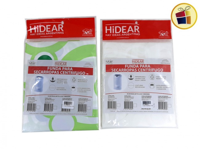 FUNDA ESTAMPADA PARA SECARROPAS 62 Y 68 CM GLOBAL HOME (2129/2129L/852319/52326)