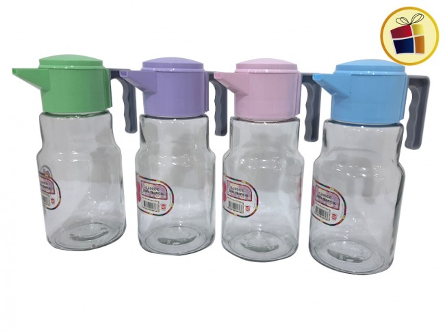 JARRA TROPICAL 1300CC TAPA PASTICA COLOR PASTEL (0XC37-TXS0/004823)