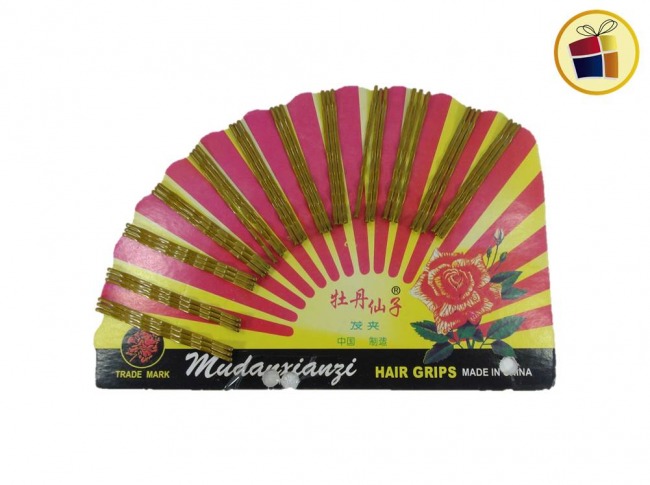 INVISIBLE ABANICO RUBIO GRANDE X36 UN. (006720/10672)