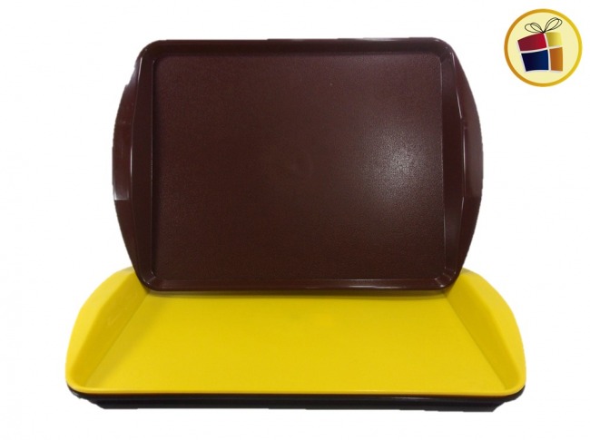 BANDEJA PLASTICA RECTANG 41X31CM DIF PLAST (618885/351)