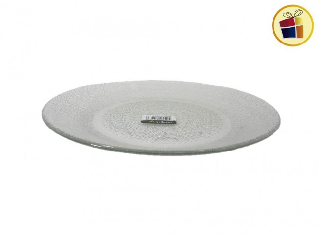 "P.C1.C2.R.M.ST" PLATO PLAYO VIDRIO  ACQUAMARINE RIGOLLEAU (625009)