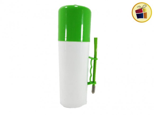 TERMO AUTOMATE PLASTICO C/BOMBILLA TAPA COLOR (675724)