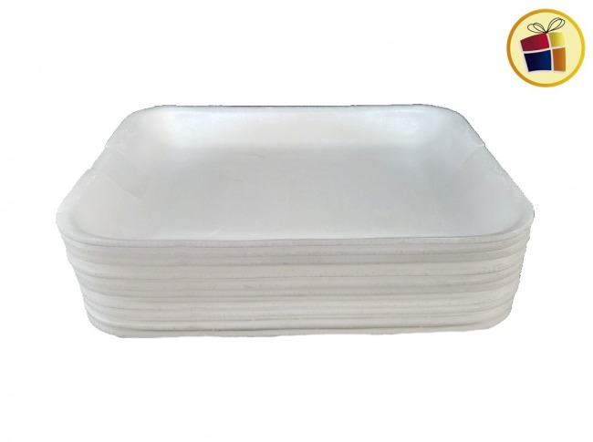 BANDEJA 618 BLANCA X10 (110618L/60793) BANDEX