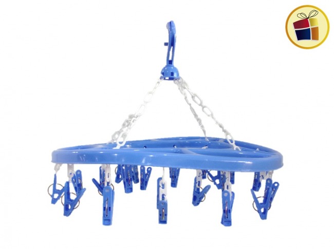 TENDEDERO PLASTICO OVAL 24 BROCHES 44 X 33 CM (GO82099/945173)