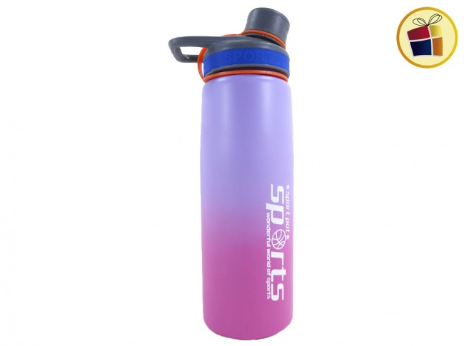 BOTELLA DEPORTIVA DE ACERO MIX 3 COLORES 900ML FLUSS (M107-19-9/348355)
