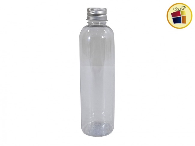 SOUVENIR FRASCO PET CON TAPA METAL 120CC (86177) MEGAENVASES